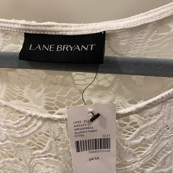 Lame Bryant Off-White Dress - Picture 2 of 4